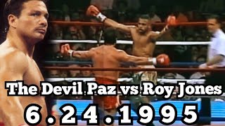 Roy Jones USA vs Vinny PazItaly highlights [upl. by Marcy]