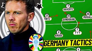 Germanys Genius EURO 2024 Tactics TACTICAL ANALYSIS [upl. by Agueda552]