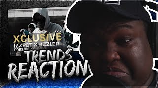 OFB Izzpot Ft Fizzler  Trends Music Video Prod By Sykes Beats  Pressplay REACTION [upl. by Shue793]