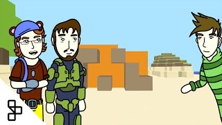 Achievement Hunter Animated  The Gavin Menace [upl. by Pettiford258]