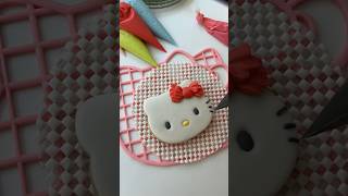 Fiesta hello kitty 💃🪅💕 hellokitty sanrio cookies baking dessert cookiedecorating fiesta [upl. by Arabeila]