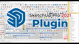 Plugin For SketchUp Pro 2021 Full  The install guide [upl. by Yrrat]