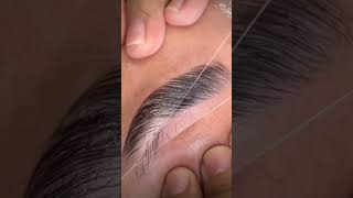 eyebrows eyebrowtutorial right subscribe beautyartist shorts [upl. by Rehpotisrhc]