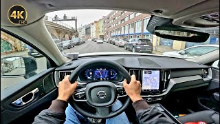 2024 Volvo XC60  250 HP Hybrid  Petrol  POVTest Drive  Berlin CityAutobahn [upl. by Rebane731]