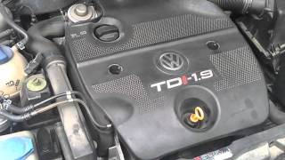 VW Golf 19 TDI  Engine sound [upl. by Longtin288]