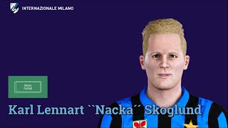 Karl Lennart Nacka´´ Skoglund  PES Clasico Face Bodyamp Stats [upl. by Marybeth]