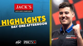 BRILLIANT BULLSEYES  Day One Afternoon Highlights  2022 Jacks Dutch Darts Championship [upl. by Remmus]