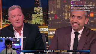 Ina reacts to mehdi hasan wrecking piers morgan over Palestine [upl. by Laehcym]