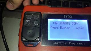 How to copy 433MHz Remote Control  LOCK 1 [upl. by Aramanta995]