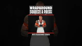 Massive Chest Pump  Wraparound Squeeze amp Press  Resistance Band [upl. by Eide]