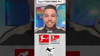 Top 5 TORHYMNEN 🇩🇪🔥 torhymne bundesliga fußball hymne [upl. by Bahner]