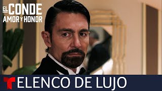 El Conde Amor y Honor Fernando Colunga y un elenco de lujo  Telemundo [upl. by Ciro]