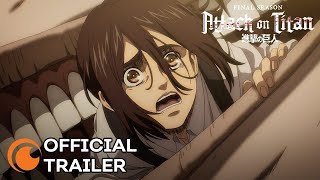 Attack on Titan Final Season Part 2  OFFICIAL TRAILER [upl. by Marta]