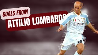 A few career goals from Attilio Lombardo [upl. by Leandro]