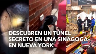 Descubren un túnel secreto en una sinagoga en Nueva York [upl. by Neddie]