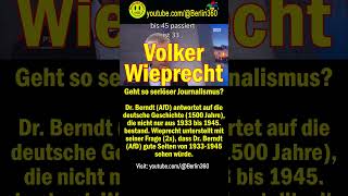 Brandenburgwahl2024 Brandenburg woidke Journalismus Neutralität Volker Wieprecht rbb Berndt [upl. by Juakn]