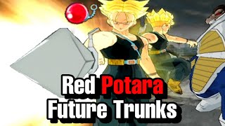 Red Potara Future Trunks CUTS My Hopes And Dreams In Half Budokai Tenkaichi 3 [upl. by Nonnad]