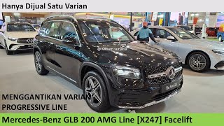 MercedesBenz GLB 200 AMG Line X247 Facelift review  Indonesia [upl. by Osrit]