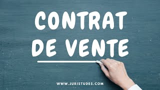 CARACTERE DU CONTRAT DE VENTE [upl. by Gorton]