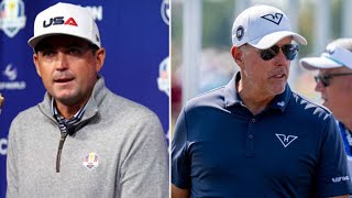 US Ryder Cup captain speaks out on whether Phil Mickelson could return in 2025 [upl. by Hollyanne5]