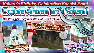 【SAOIF】Explore Aincrad with Koharu Completed [upl. by Cynthy943]