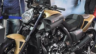 TheNew 2024 Yamaha VMax ABS The Short Swingarm and Lightweight Design Highlights [upl. by Nylzzaj55]