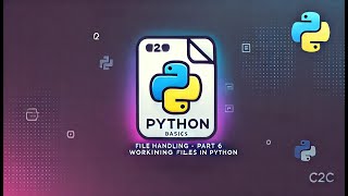 Python File Handling Reading and Writing Files  Python Tutorial for Beginners [upl. by Wilone536]