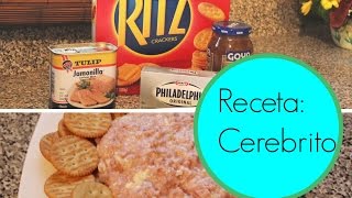 Receta Dip de jamonilla con piña para comer con galletas ritz [upl. by Ylrebmyk]