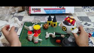 Sonic the Hedgehog Egg Mobile Battle Set unboxing and review [upl. by Stockmon616]