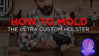 How to Properly Mold the 1791 Gunleather Ultra Custom Holster2020 Guns amp Ammo holster of the year [upl. by Kiehl]