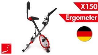 Sportstech X150 Ergometer [upl. by Siuluj735]