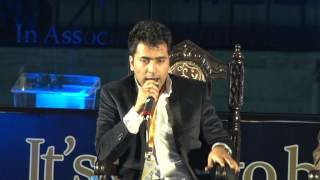 Abir amp Saswata Chatterjee at Tata Steel Kolkata Literary Meet 2015  Part 3 [upl. by Liman]