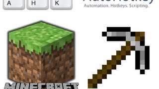 How To Script With AutoHotKey In Minecraft [upl. by Adnawad]