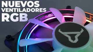 ¡El Mejor RGB para tu PC Ventiladores de Alta Calidad Batauro [upl. by Otilopih]