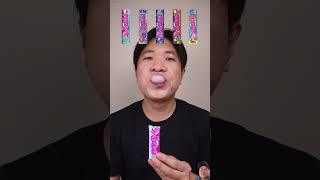 mukbang bubblegum candy bubble satisfying permen eating permenkaret jelly buah [upl. by Jaela]