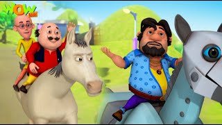 Motu और Patlu को मिला Robot Horse  Hindi Cartoon For Kids  Kahani  Motu Patlu Vs John  spot [upl. by Horvitz26]