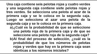 Probabilidad parte2  Ejercicio 4  Probabilidad y Estadística [upl. by Yttap363]