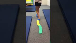 NDTBobath method Balance exercises to a child with cerebral palsy and sensory integration deficits [upl. by Herm]