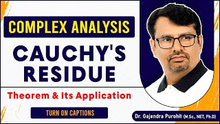 Complex Analysis  Cauchys Residue Theorem amp Its Application by GP [upl. by Chadwick]