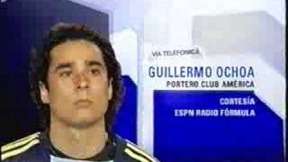 Guillermo Ochoa ESPN 28 Jul 2008 [upl. by Asirb966]