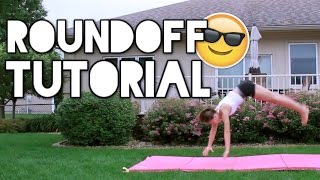 How to do a Roundoff for Beginners [upl. by Hanonew]