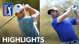 Highlights  Jordan Spieth vs Matthew Wolff  WGCDell Match Play  2021 [upl. by Ahsaenat]