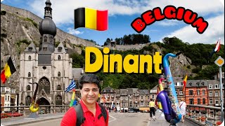 DINANT BELGIUM  Top Attractions in Dinant for a Day Trip  Dinant vlog  4k drone footage [upl. by Tyrone322]