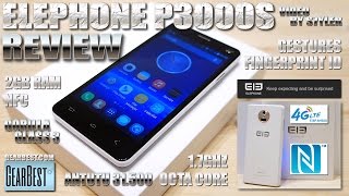 Elephone P3000S REVIEW amp UNBOXING HD 4G NFC Gorilla Glass Octacore 2GB16GB 3150mAh Battery [upl. by Atronna]