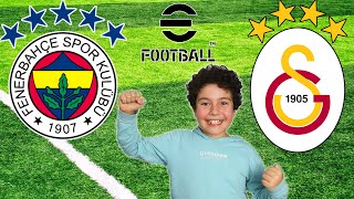 FenerbahçeGalatasaray Derbisi efootball 2024 Oynuyoruz OyuncuYusuf [upl. by Howell79]