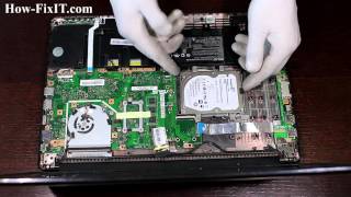 Reset BIOS settings Asus X502 laptop  CMOS battery replacement [upl. by Drareg936]