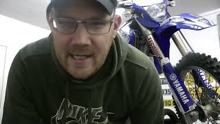 Yamaha WR 450 Oil amp Filter Change How To [upl. by Eblehs]