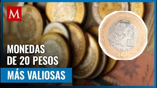 Estas son las monedas conmemorativas de 20 pesos que se compran con un precio mayor al nominal [upl. by Nolan]