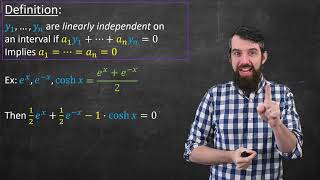 Linear Independence of Functions amp The Wronskian [upl. by Pearlman]