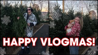 VLOGMAS DAY 1 sushi train picking out garland and morrreeee [upl. by Cotter99]